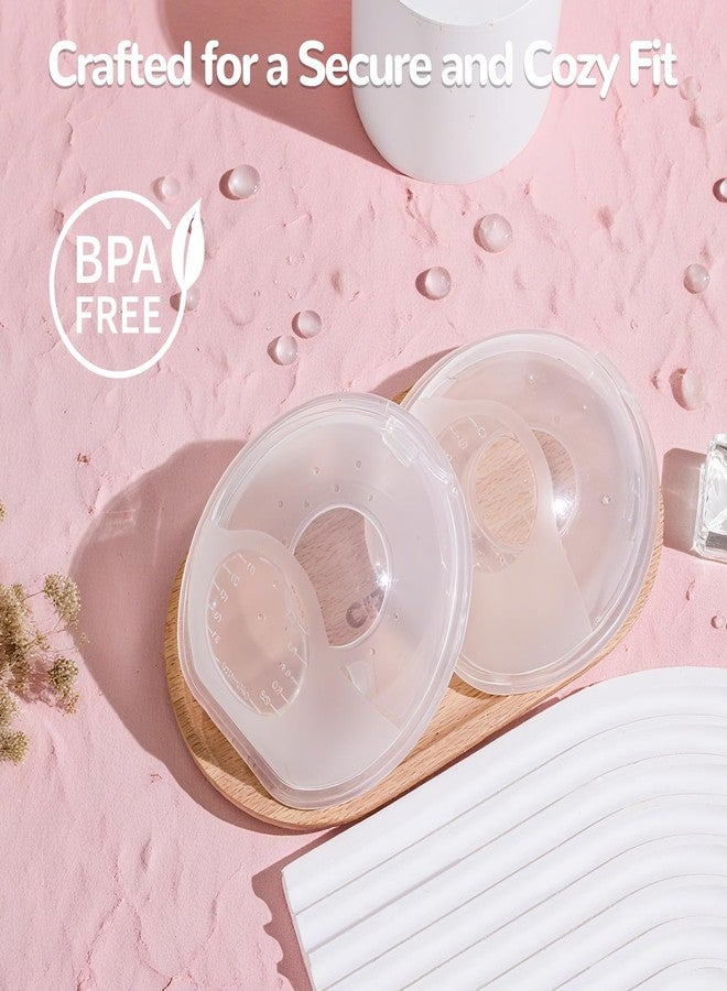 COMI Breast Milk Collector, Milk Collectors for Breastfeeding, Reusable Breast Milk Shells, Catcher Protect Sore Nipples for Breastfeeding,Made from BPA-Free and Food-Safe Silicone(2.03oz,2 Counts) - Image 4